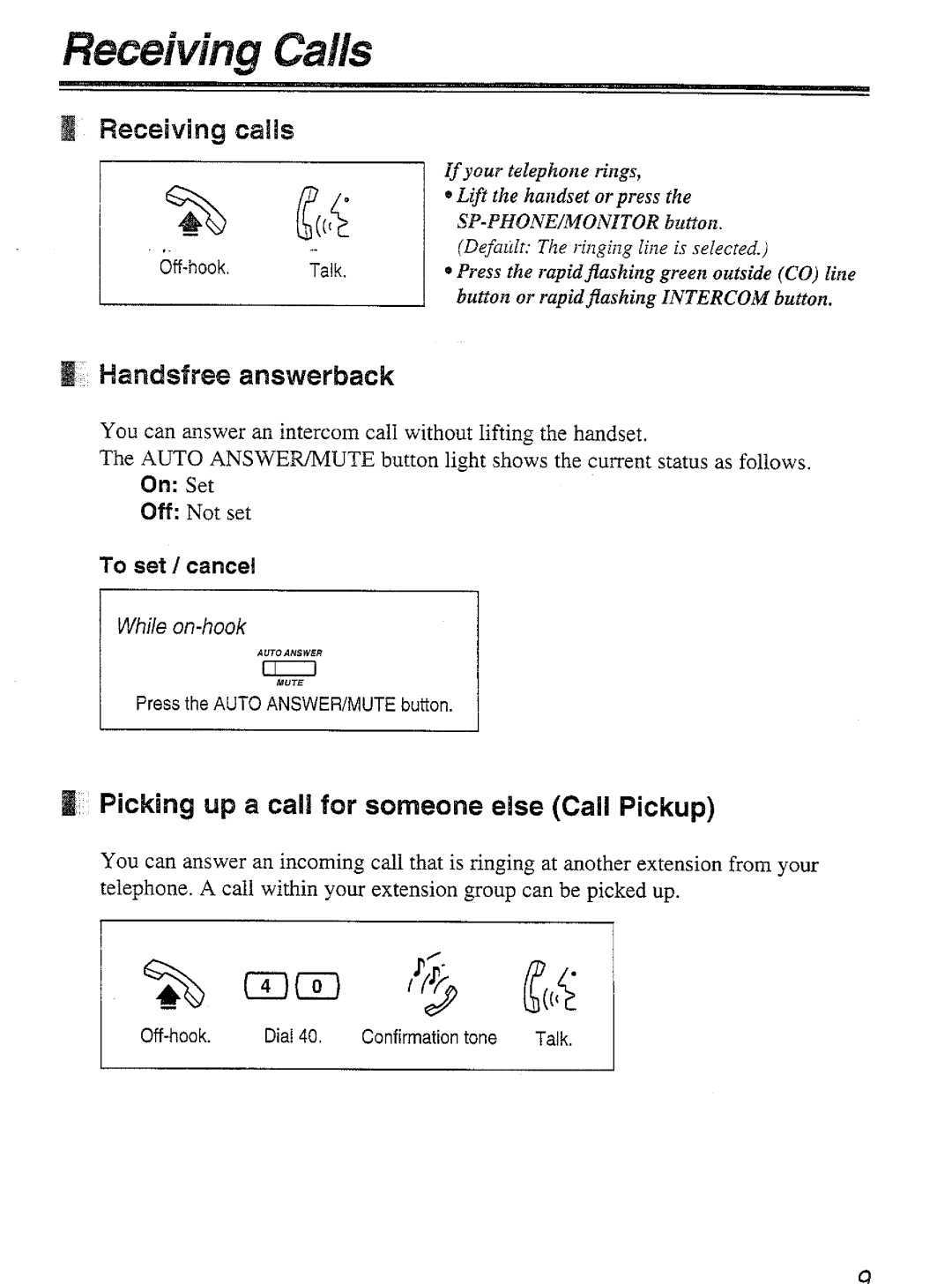 Panasonic KX-T7450 manual 