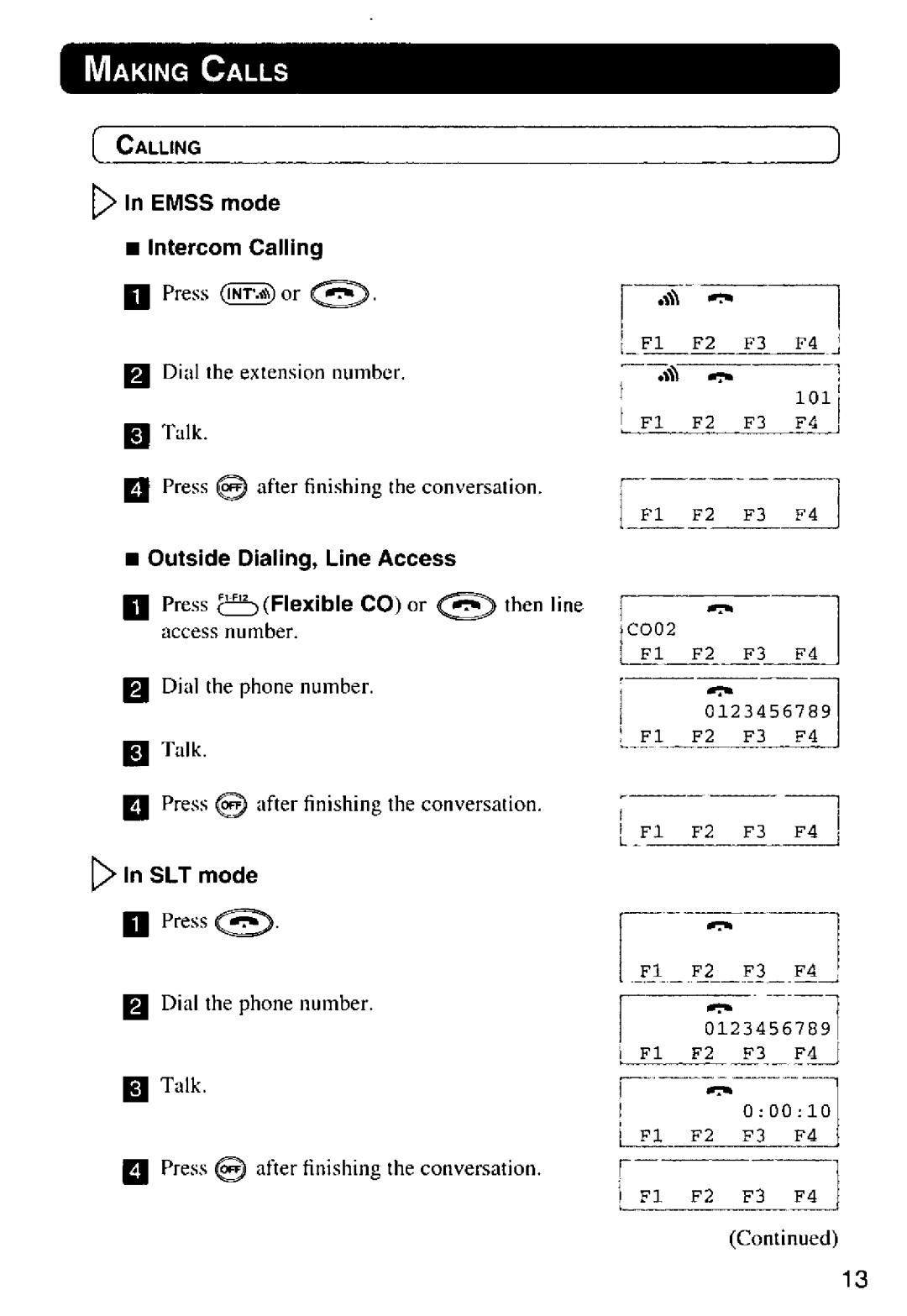 Panasonic KX-T7885 manual 