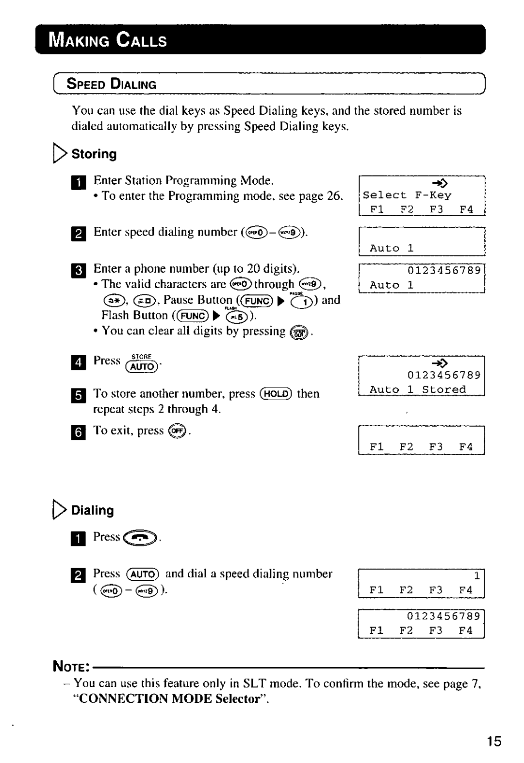 Panasonic KX-T7885 manual 