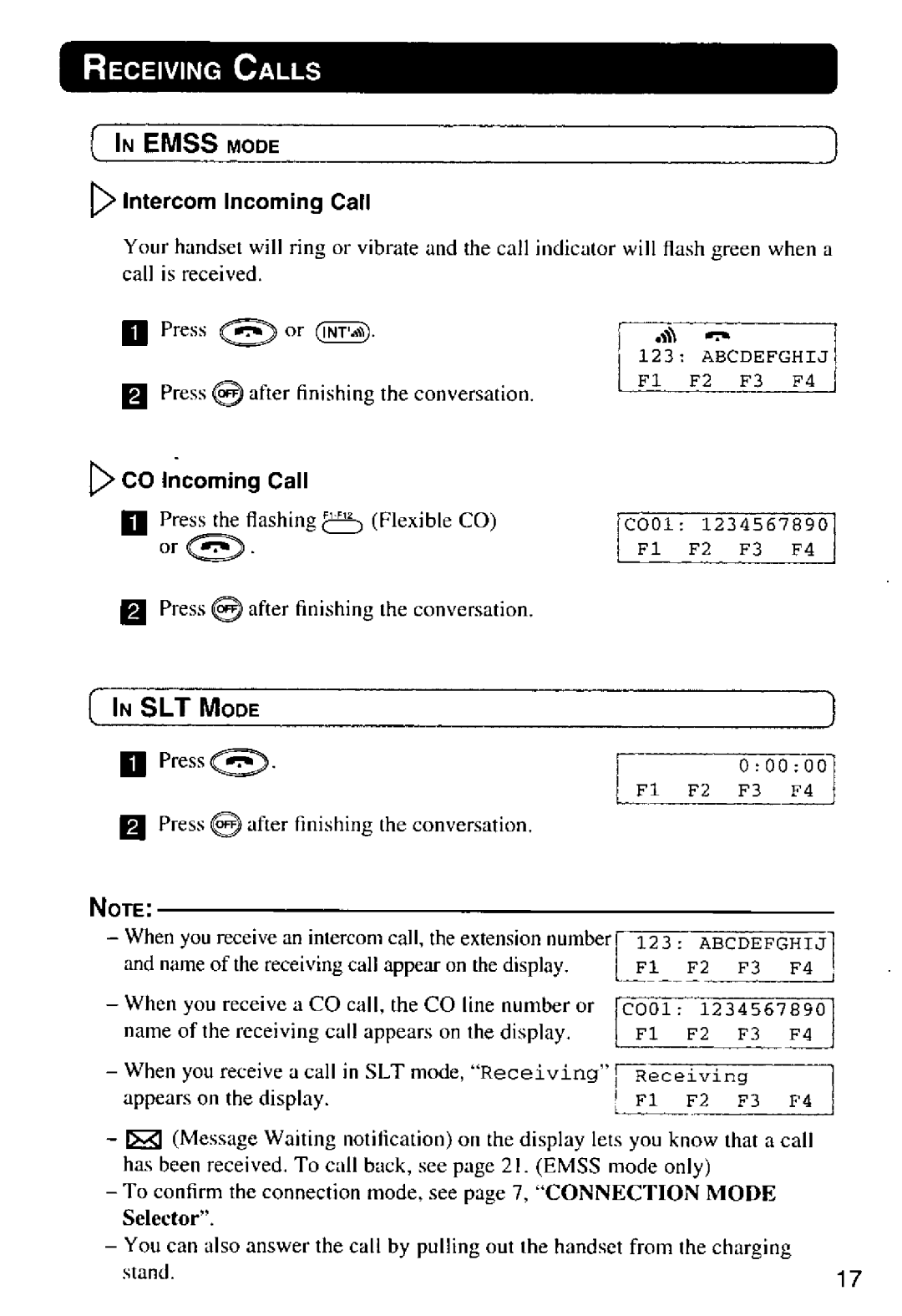 Panasonic KX-T7885 manual 