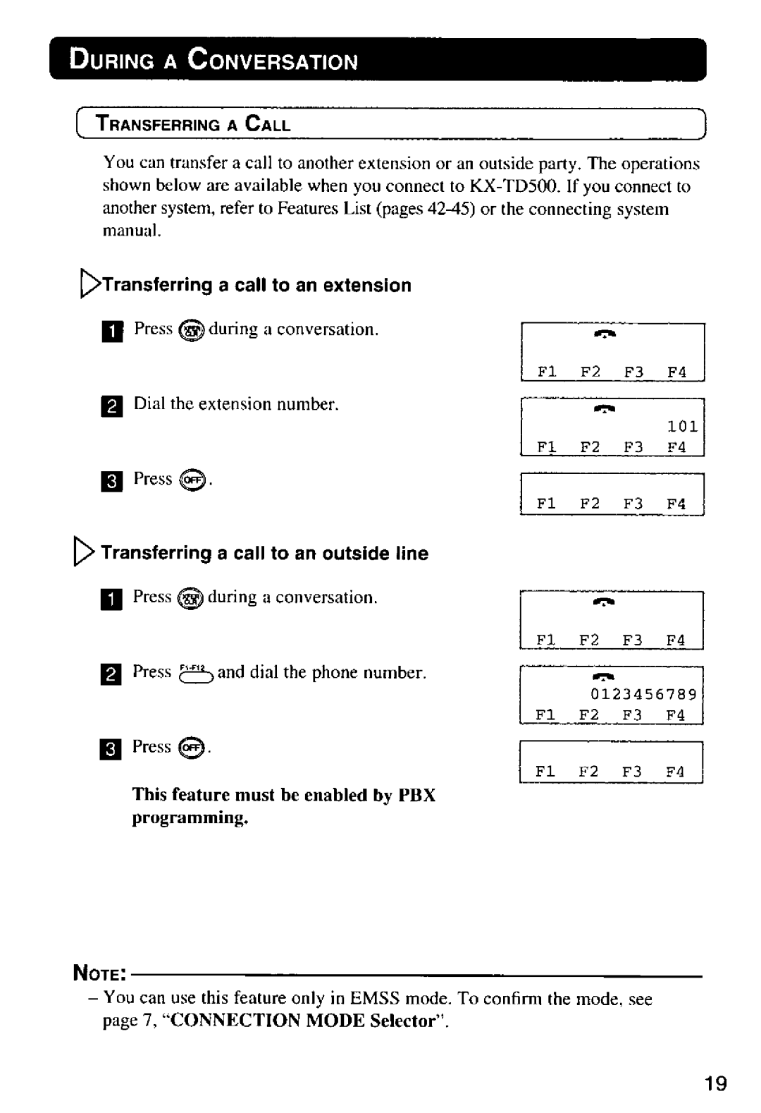 Panasonic KX-T7885 manual 