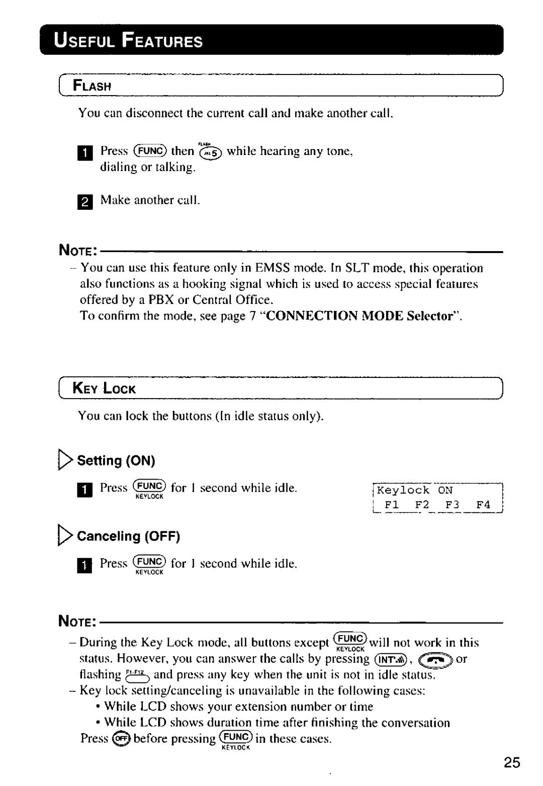 Panasonic KX-T7885 manual 