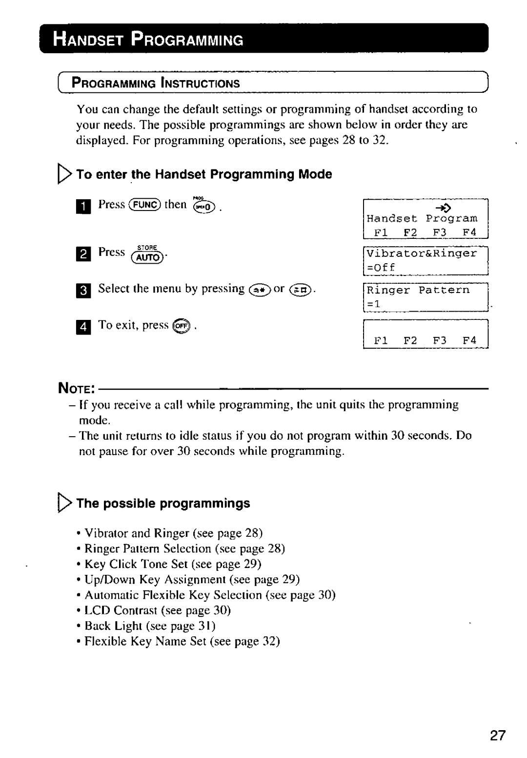 Panasonic KX-T7885 manual 