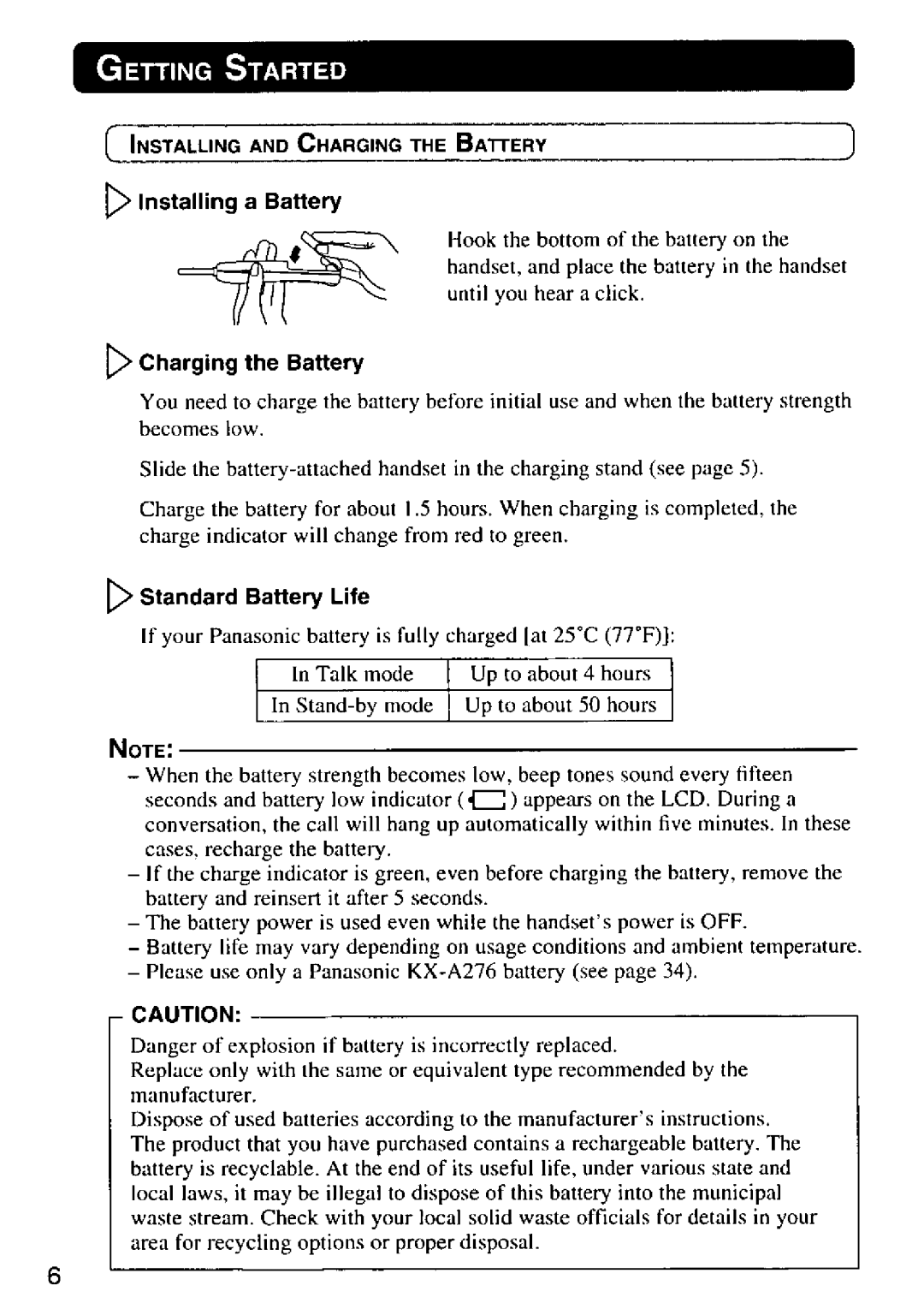 Panasonic KX-T7885 manual 