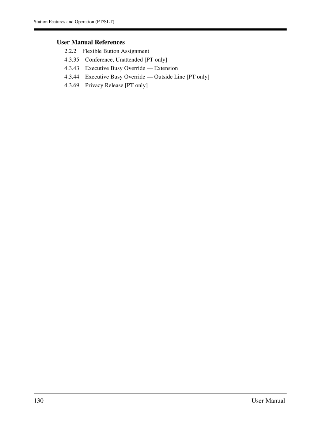 Panasonic KX-TA1232 user manual 130 