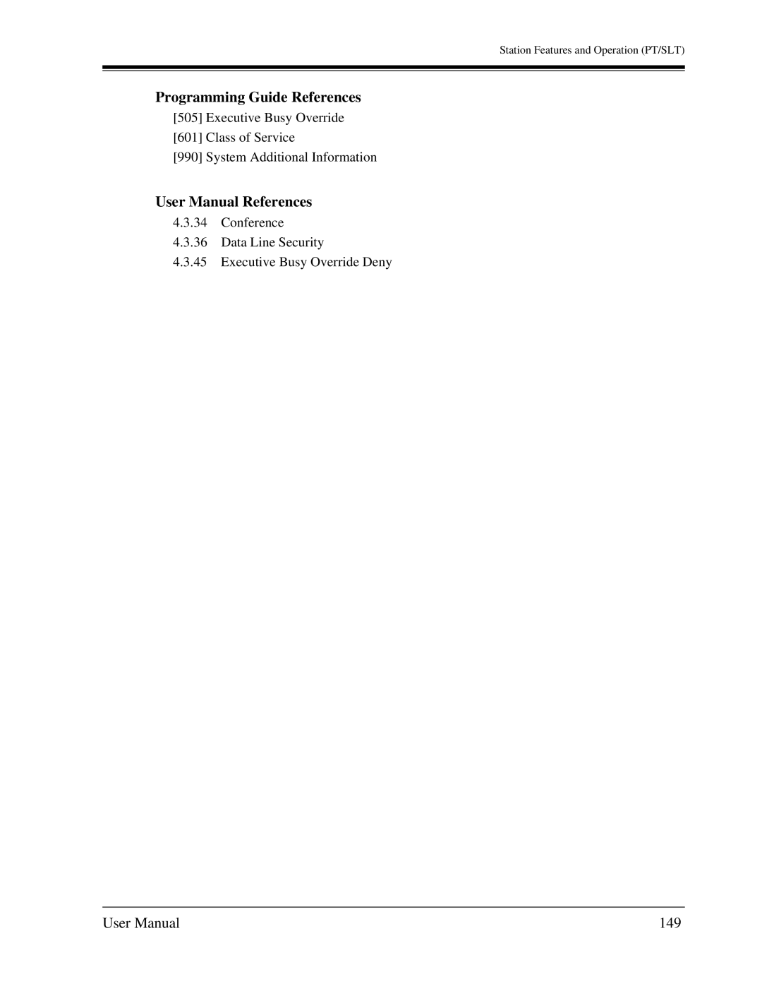 Panasonic KX-TA1232 user manual 149 