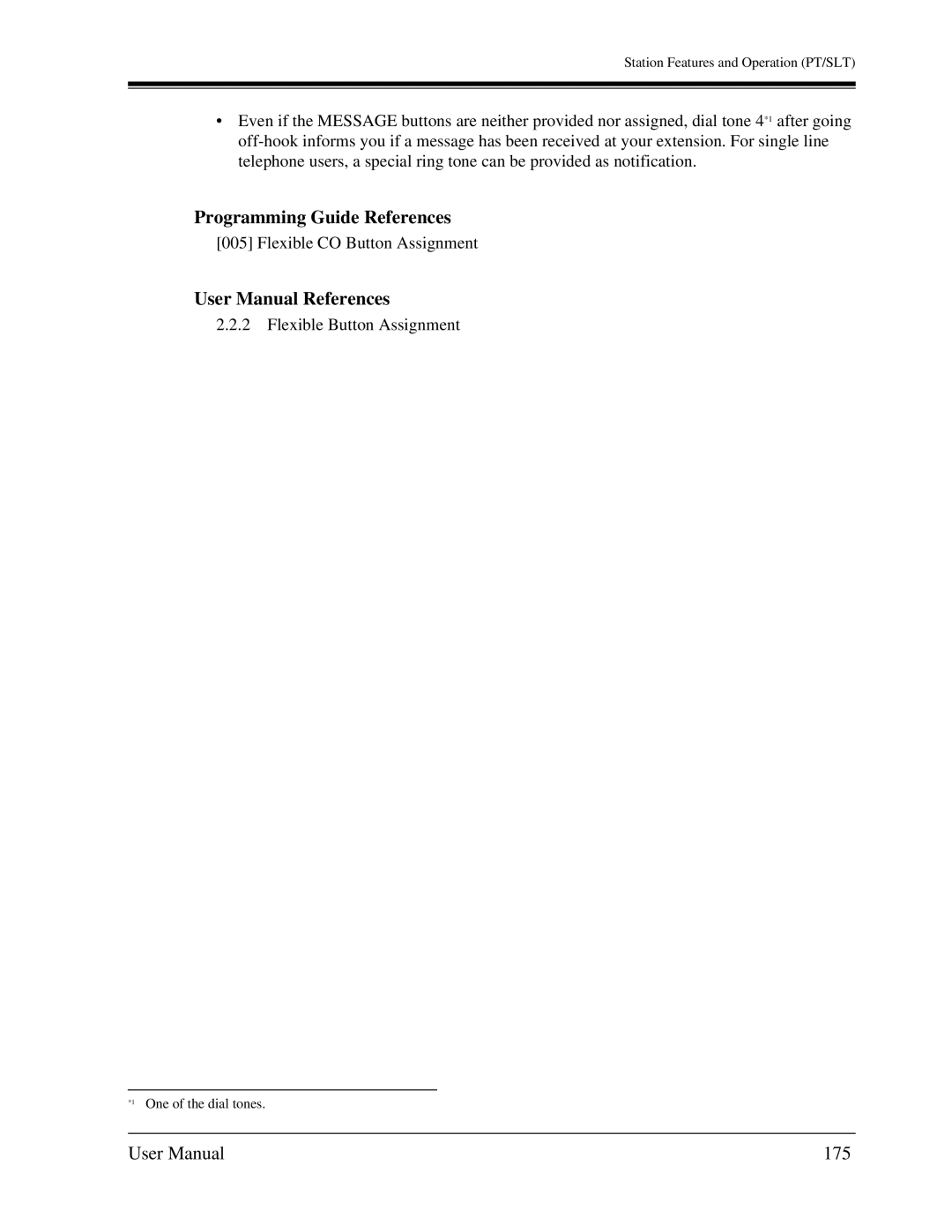 Panasonic KX-TA1232 user manual Programming Guide References, 175 