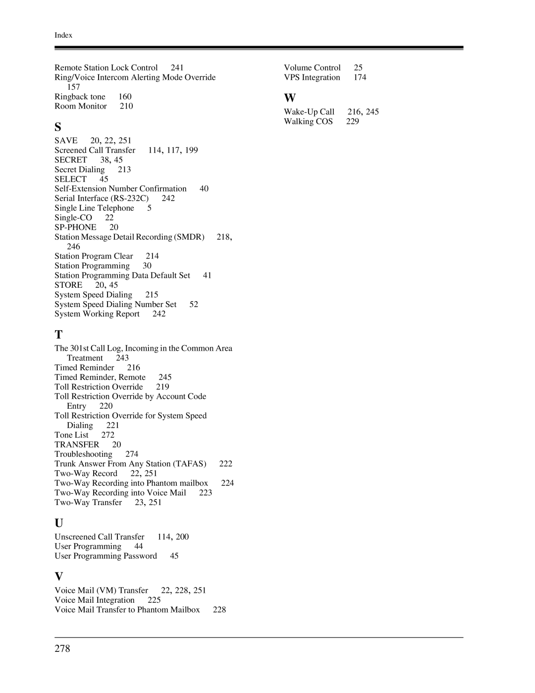 Panasonic KX-TA1232 user manual 278, Select 