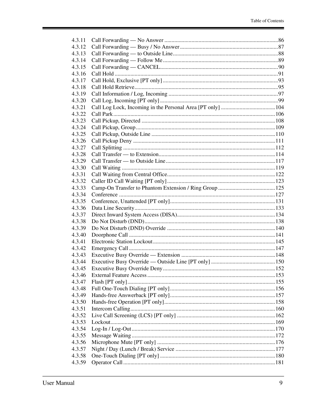 Panasonic KX-TA1232 user manual 104 