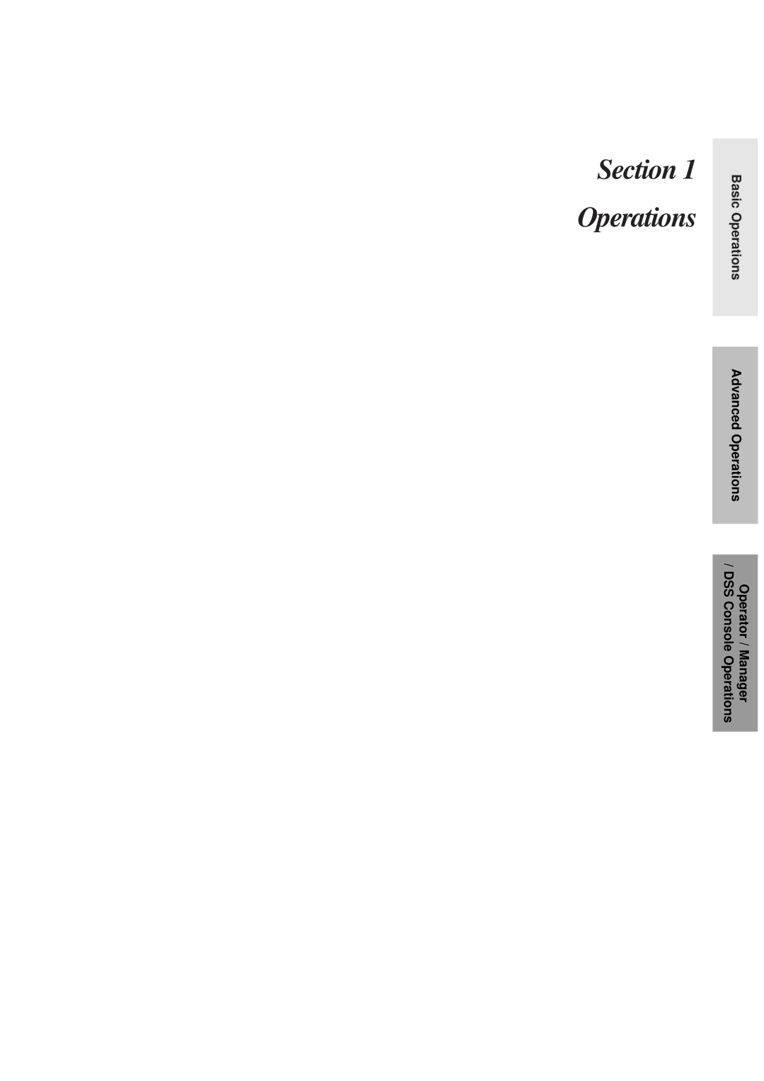 Panasonic KX-TA308 operating instructions Section Operations 