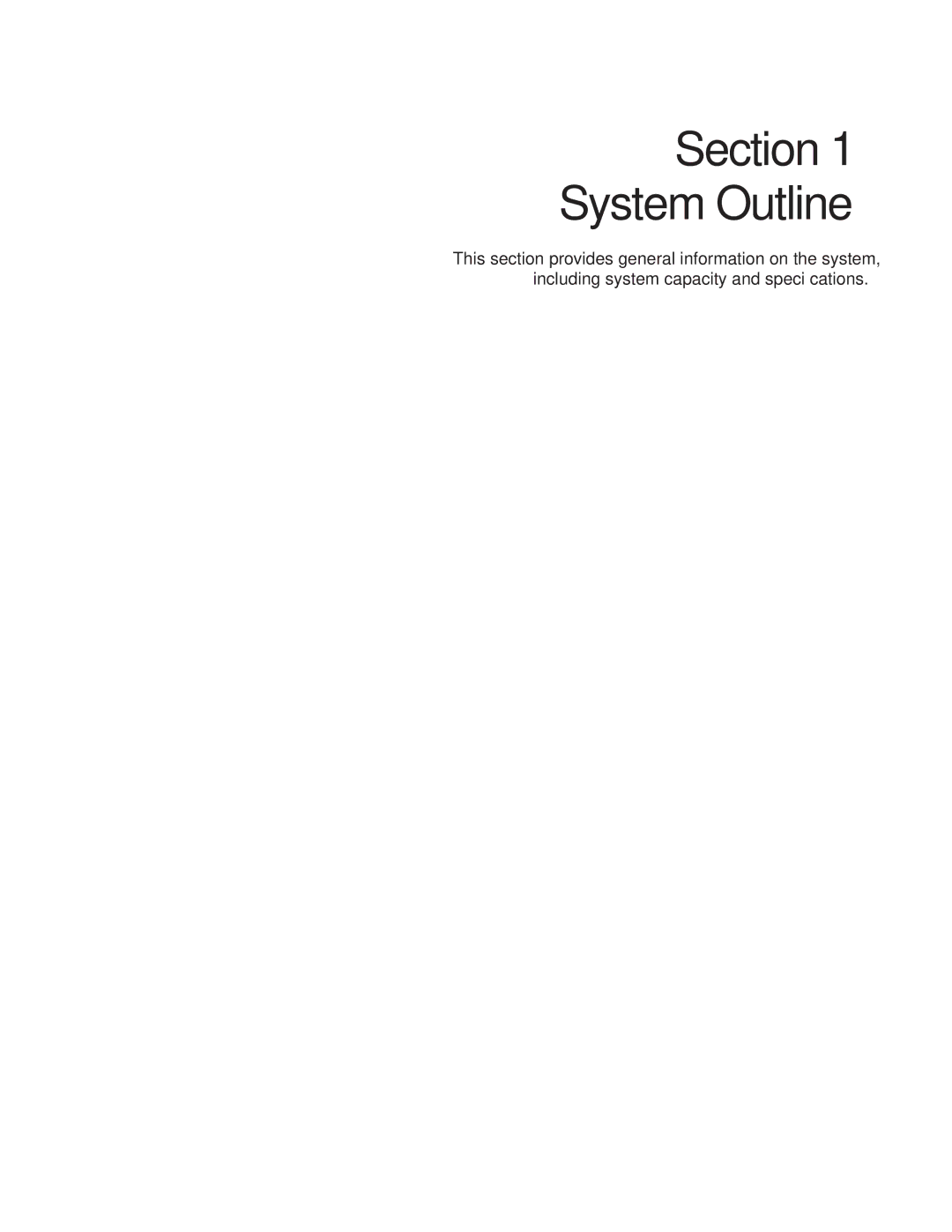 Panasonic KX-TA624 installation manual Section System Outline 