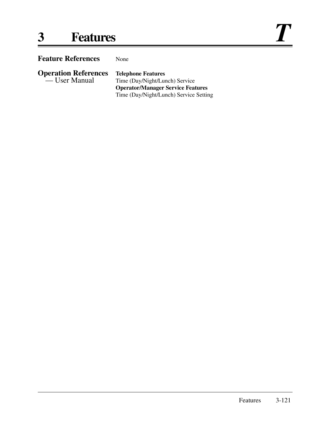 Panasonic KX-TA624 installation manual Features 