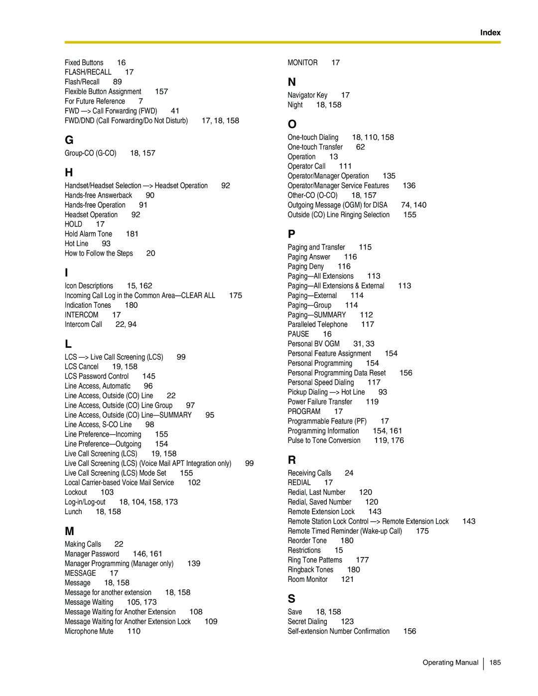 Panasonic KX-TA824 manual Hold 