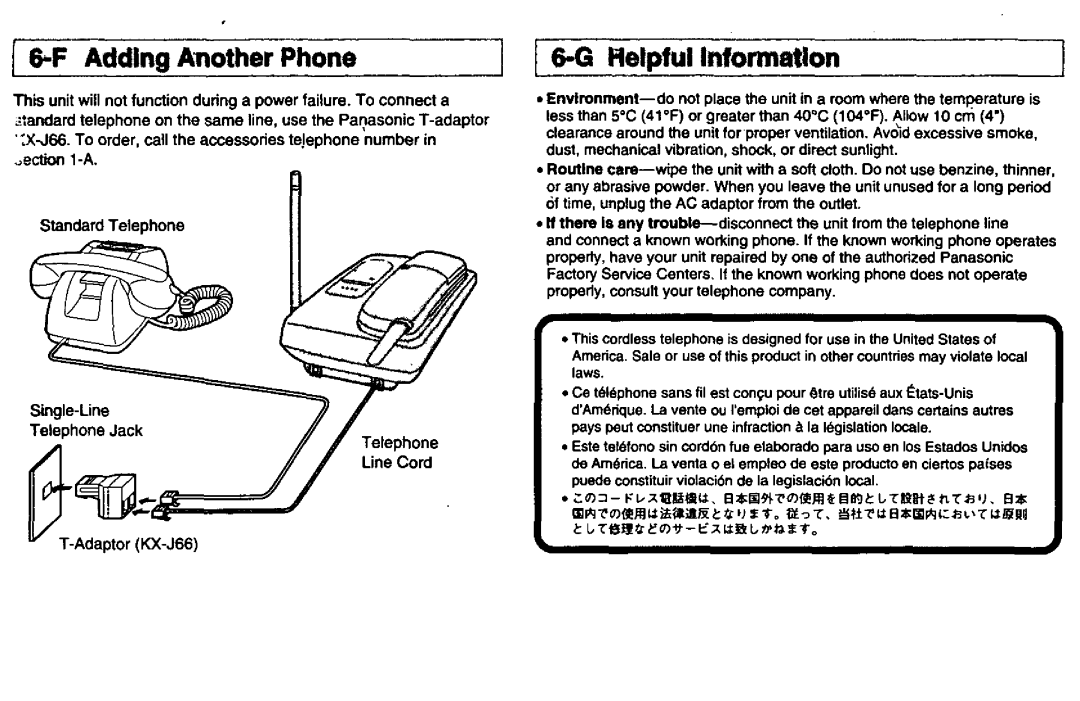 Panasonic KX-TC1401V, KX-TC1000B, KX-TC1401G, KX-TC1401B manual 