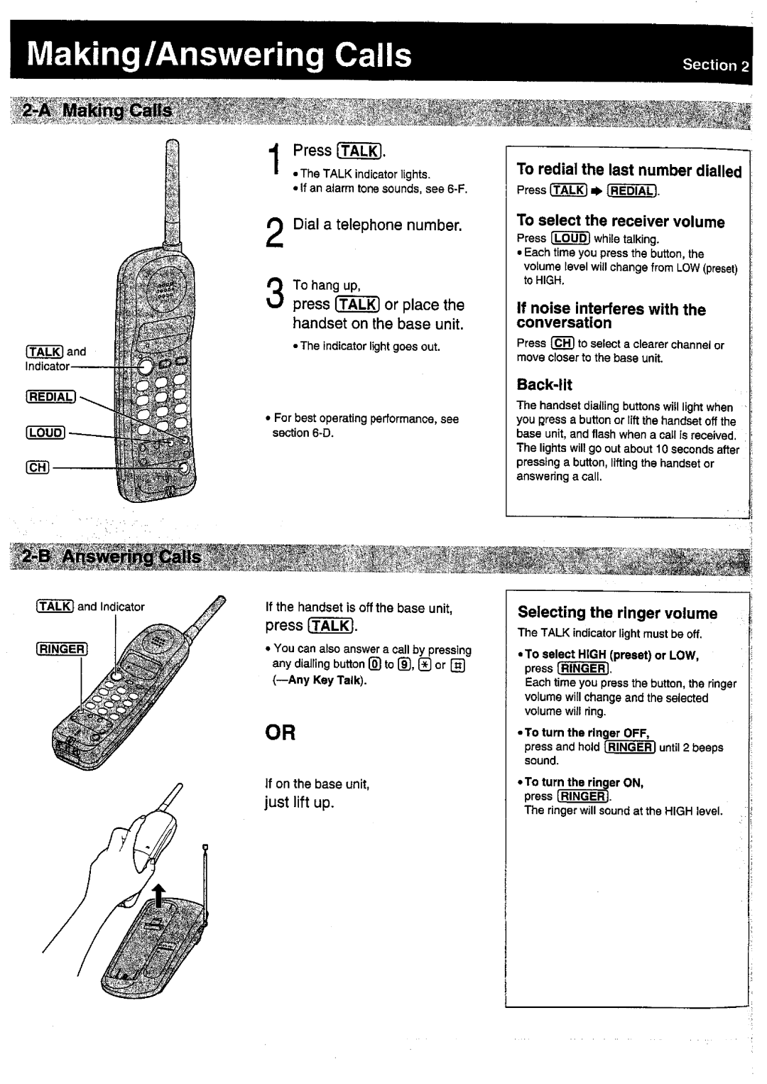 Panasonic KX-TC1005ALB, KX-TC1005ALW manual 