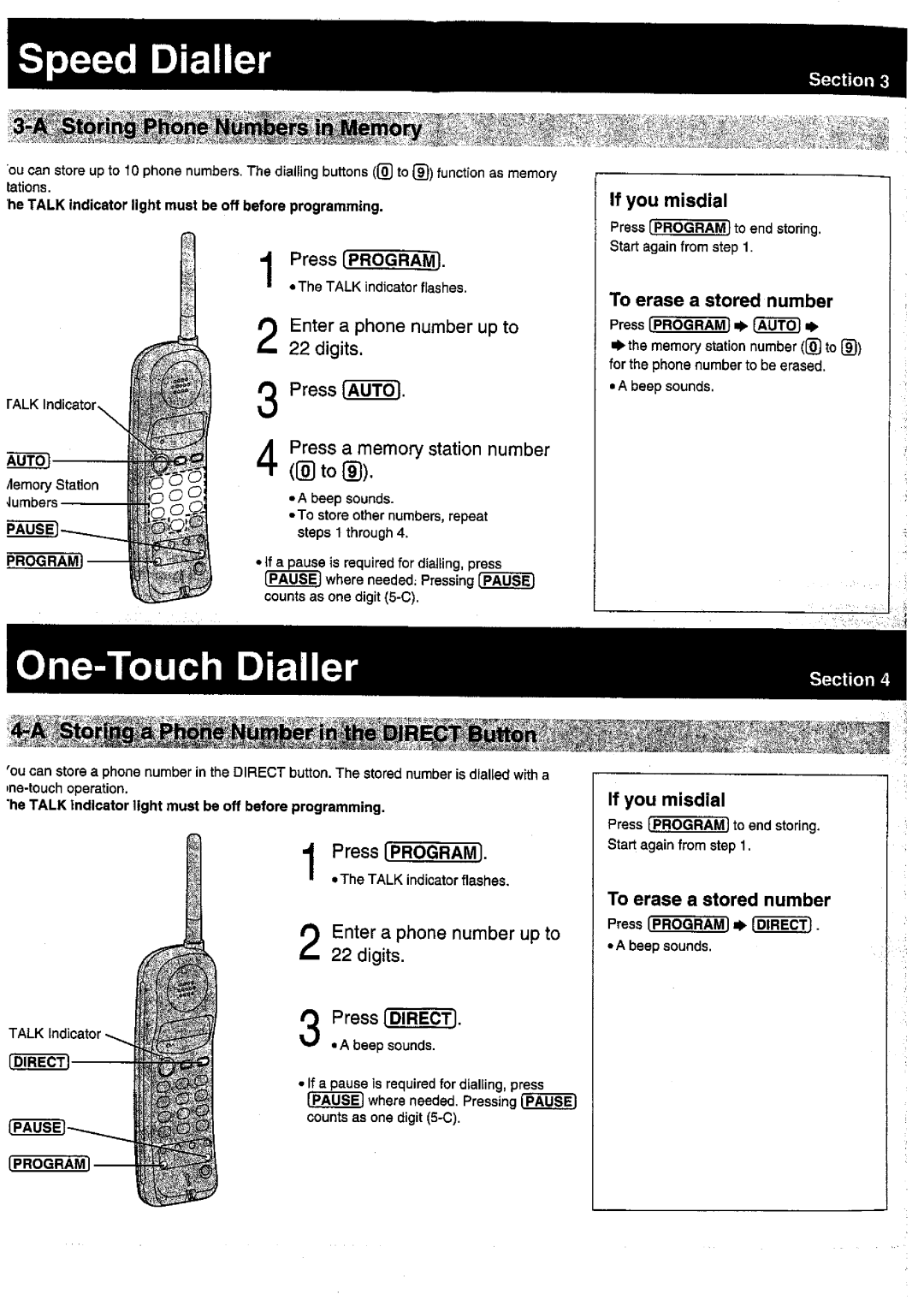 Panasonic KX-TC1005ALW, KX-TC1005ALB manual 