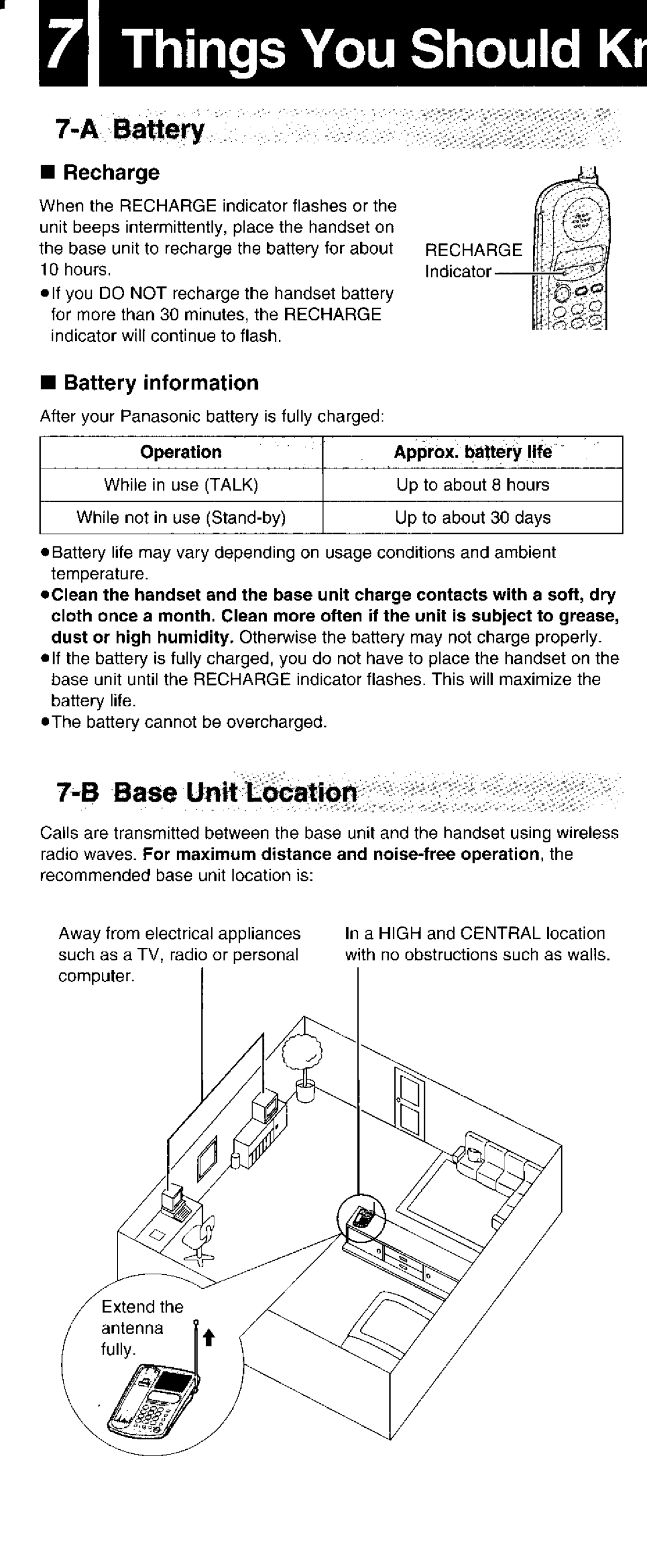 Panasonic KX-TC1025ALW manual 