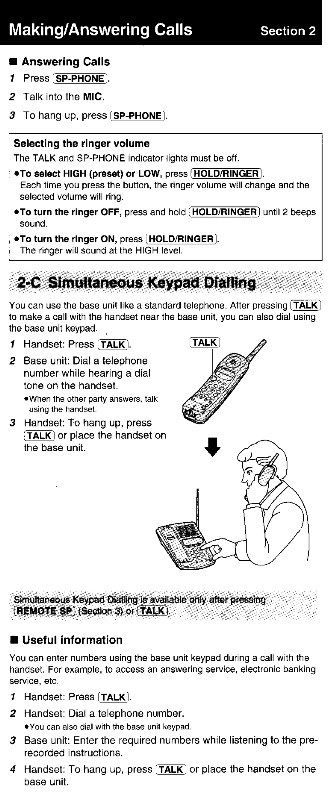 Panasonic KX-TC1025ALW manual 