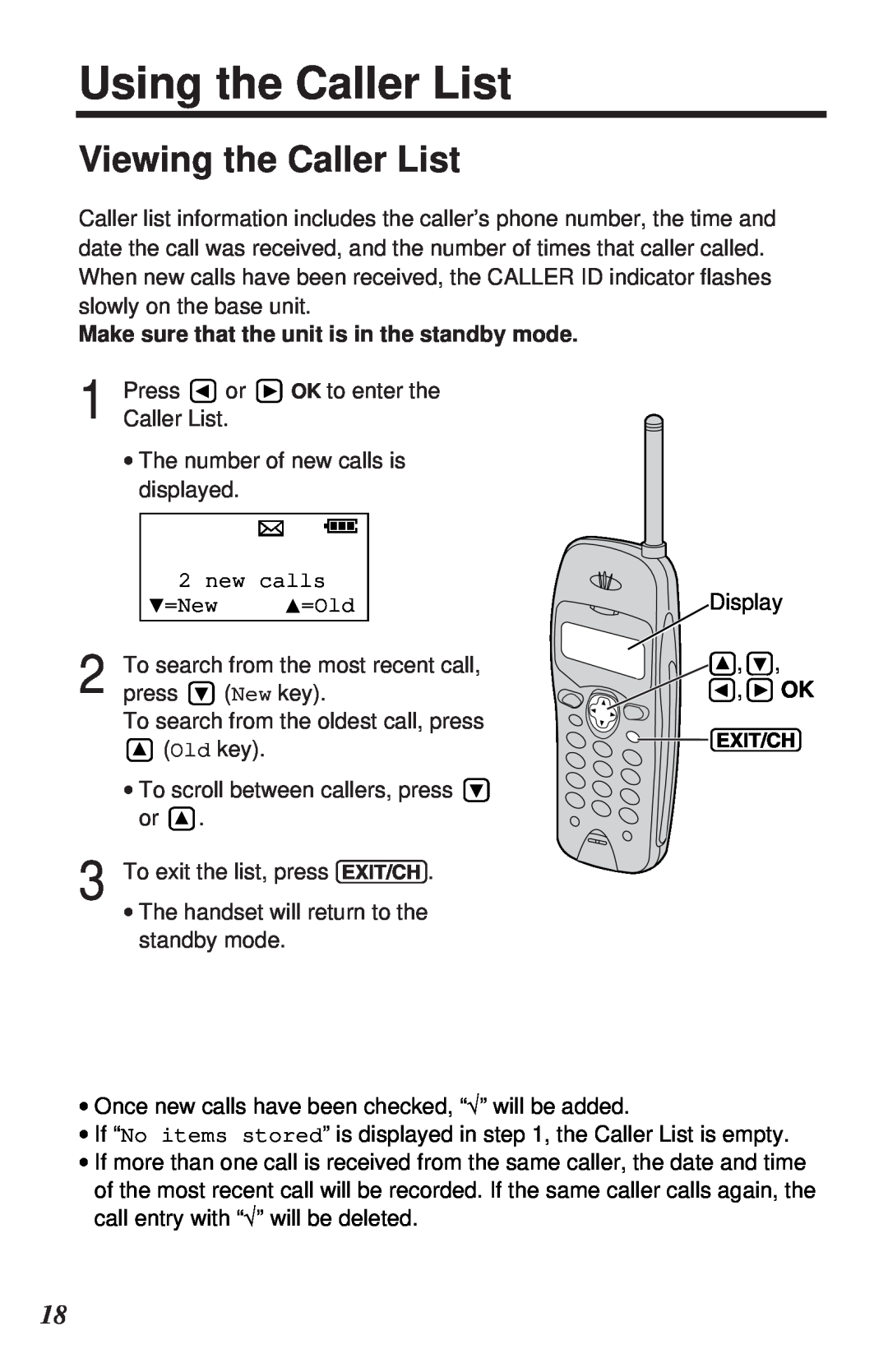 Panasonic KX-TC1105ALN, KX-TC1105ALB operating instructions Using the Caller List, Viewing the Caller List 