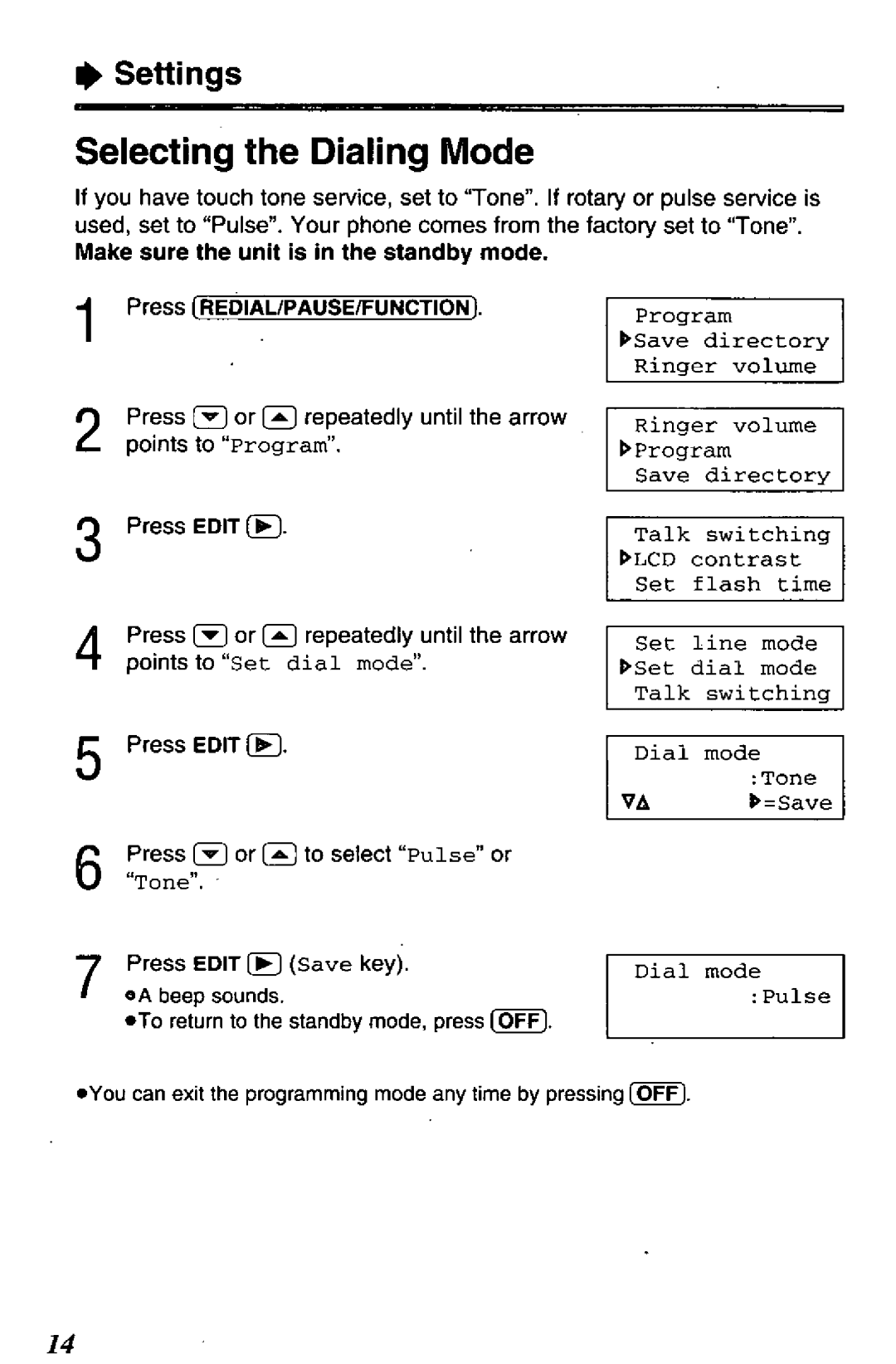 Panasonic KX-TC1703F, KX-TC1703G, KX-TC1703PW, KX-TC1703B manual 