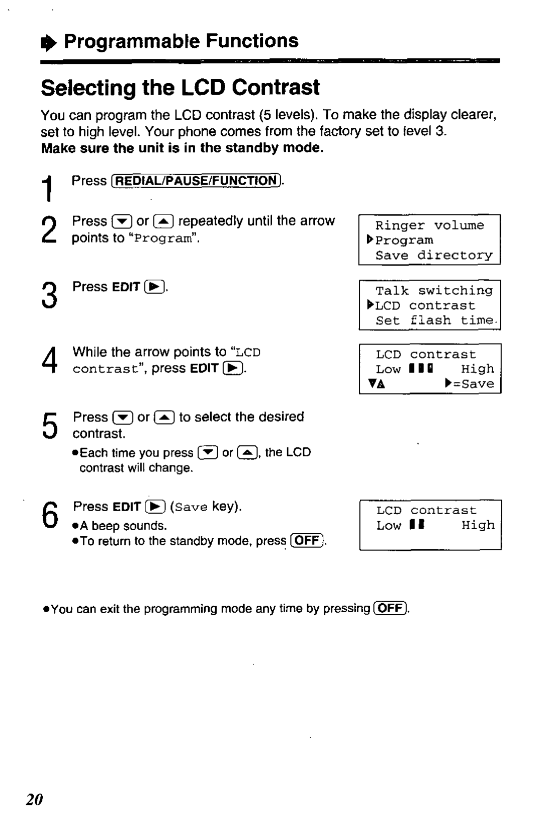 Panasonic KX-TC1703G, KX-TC1703PW, KX-TC1703F, KX-TC1703B manual 