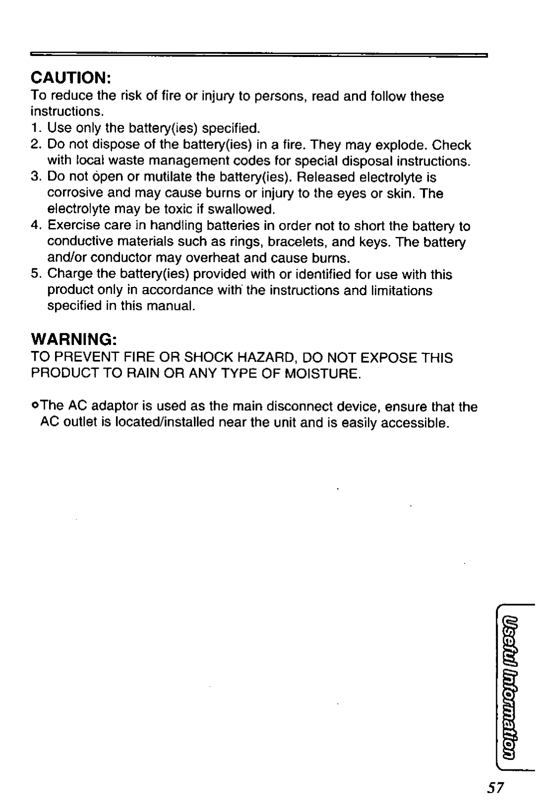 Panasonic KX-TC1703PW, KX-TC1703G, KX-TC1703F, KX-TC1703B manual 