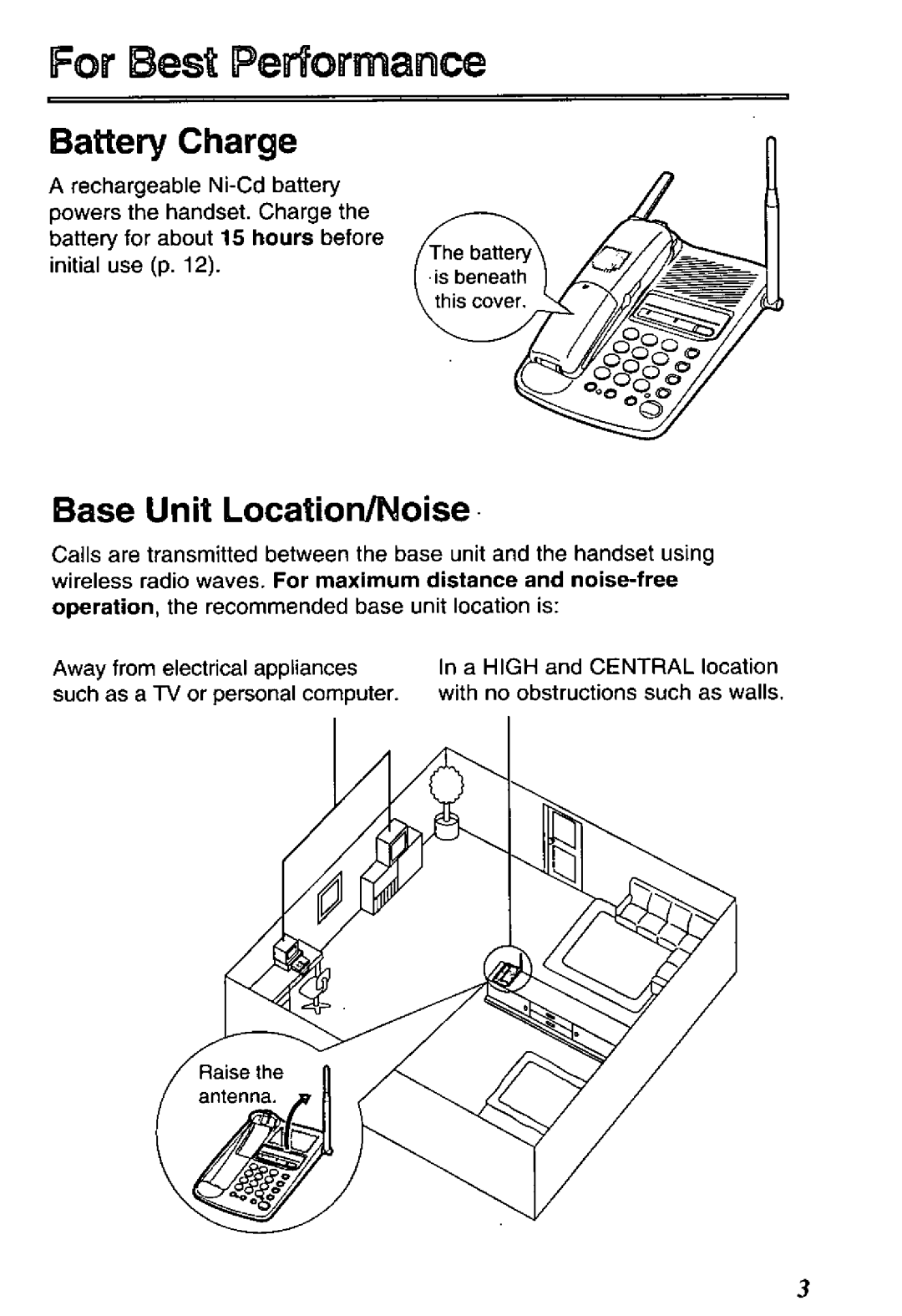 Panasonic KX-TC1713B manual 