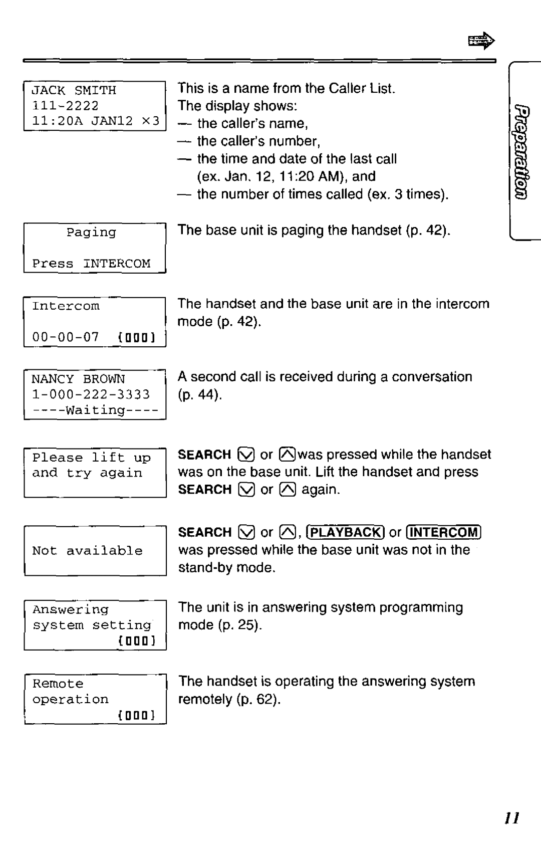 Panasonic KX-TC1731B, KX-TC1731W manual 