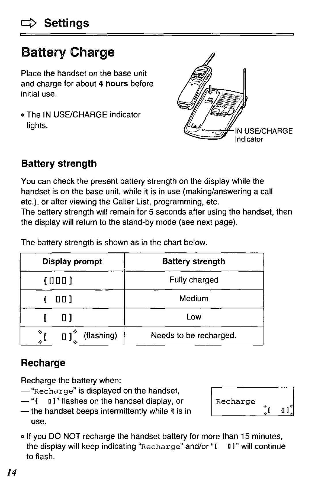 Panasonic KX-TC1731W, KX-TC1731B manual 