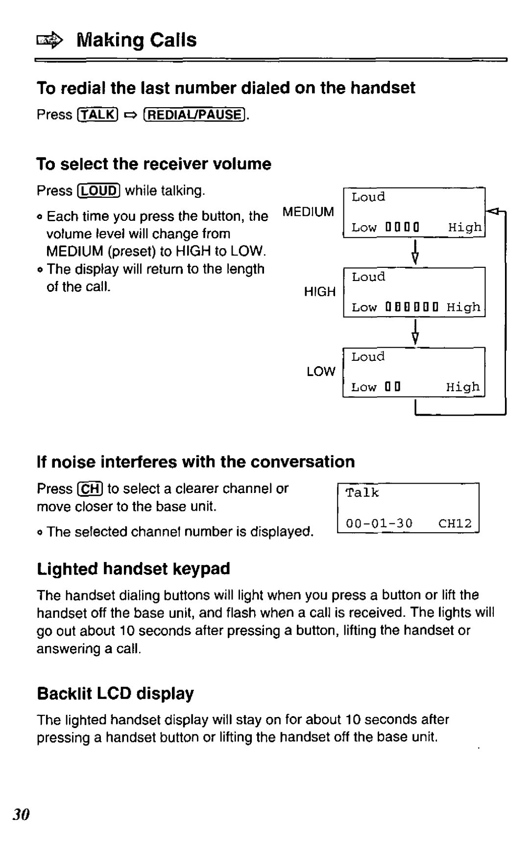 Panasonic KX-TC1731W, KX-TC1731B manual 