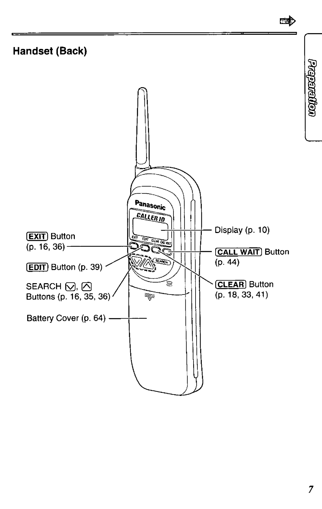 Panasonic KX-TC1731B, KX-TC1731W manual 