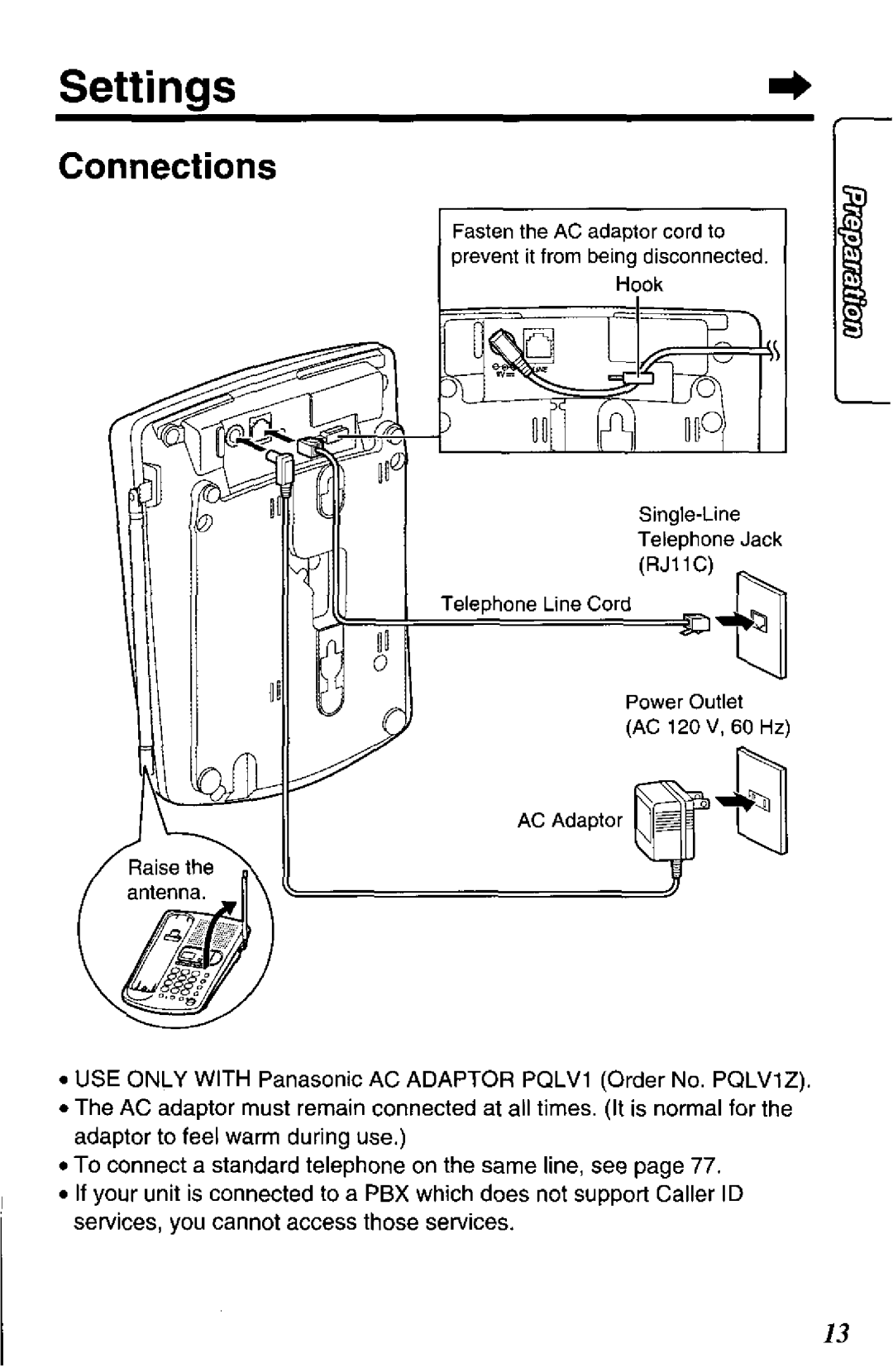 Panasonic KX-TC1740B manual 