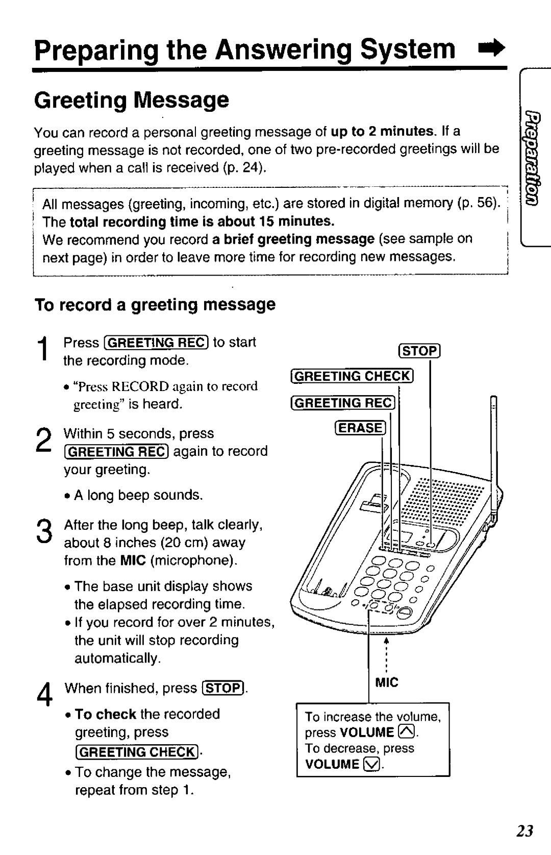 Panasonic KX-TC1740B manual 