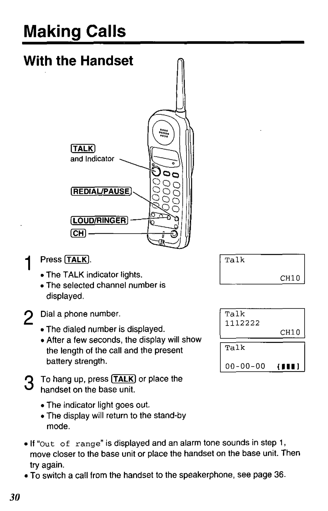 Panasonic KX-TC1740B manual 