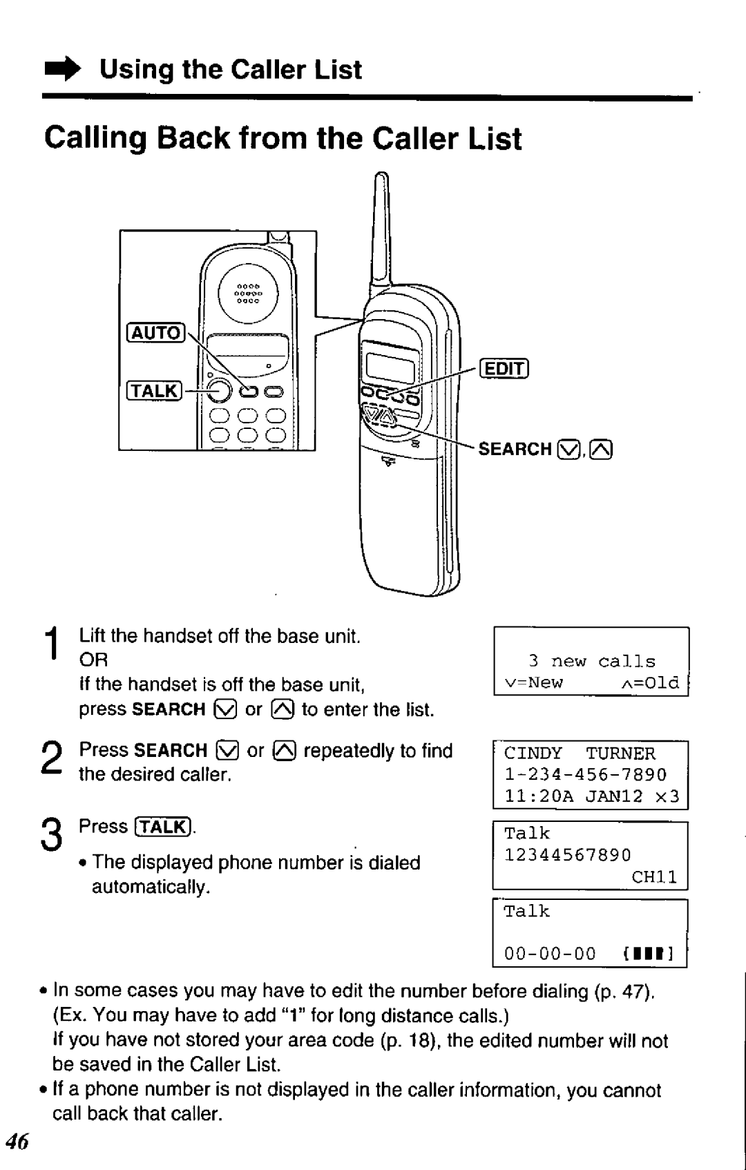 Panasonic KX-TC1740B manual 