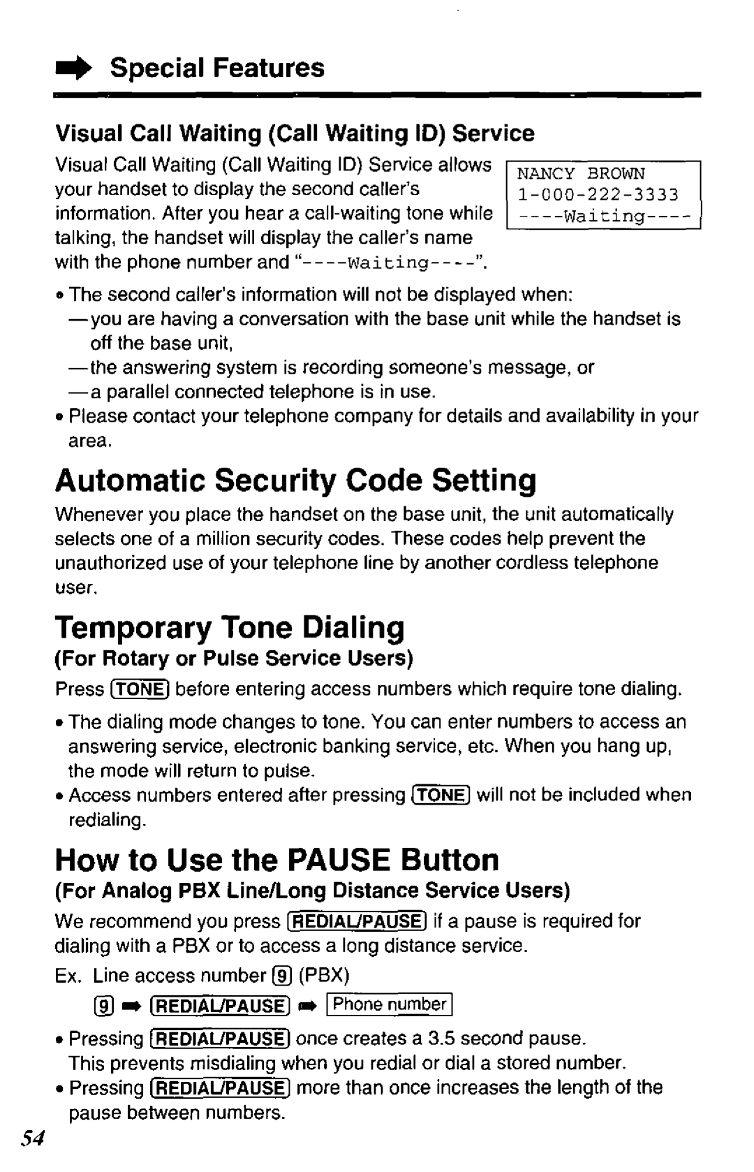 Panasonic KX-TC1740B manual 