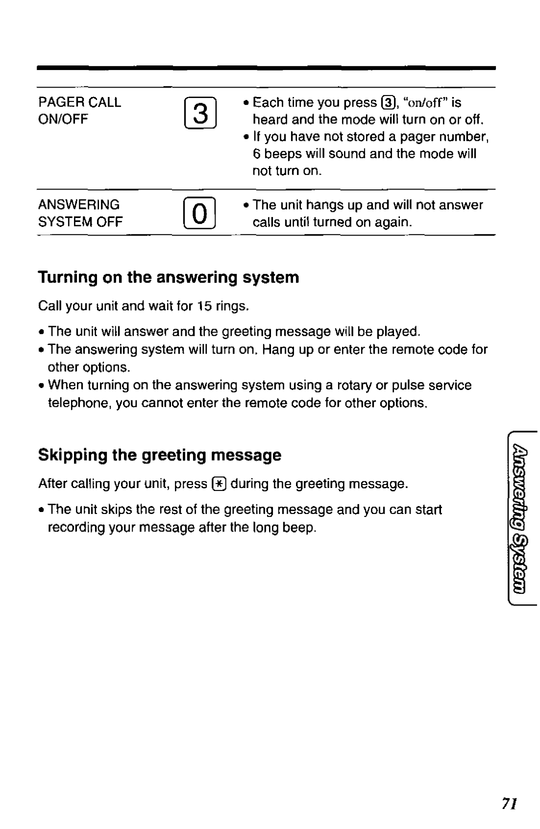 Panasonic KX-TC1740B manual 