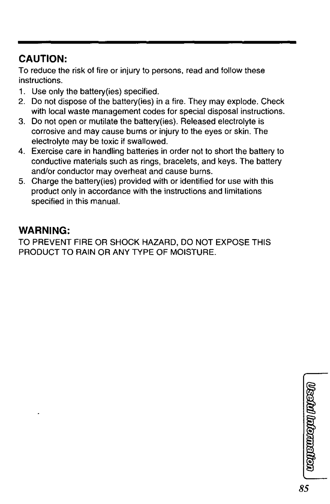 Panasonic KX-TC1740B manual 