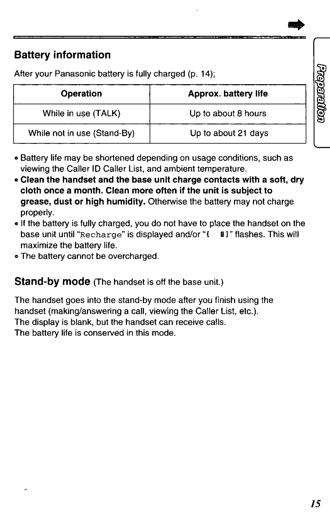 Panasonic KX-TC1741W manual 