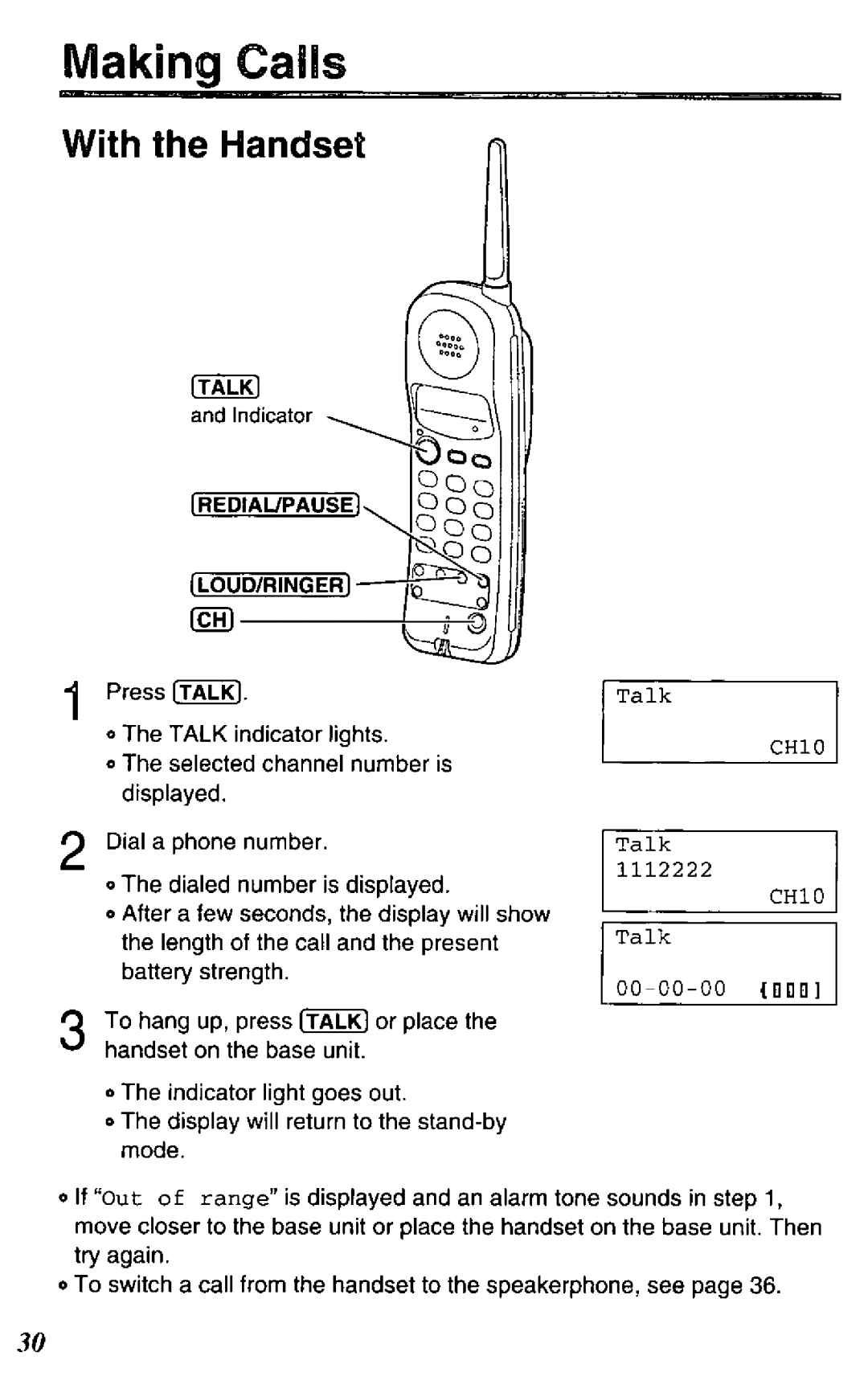 Panasonic KX-TC1741W manual 