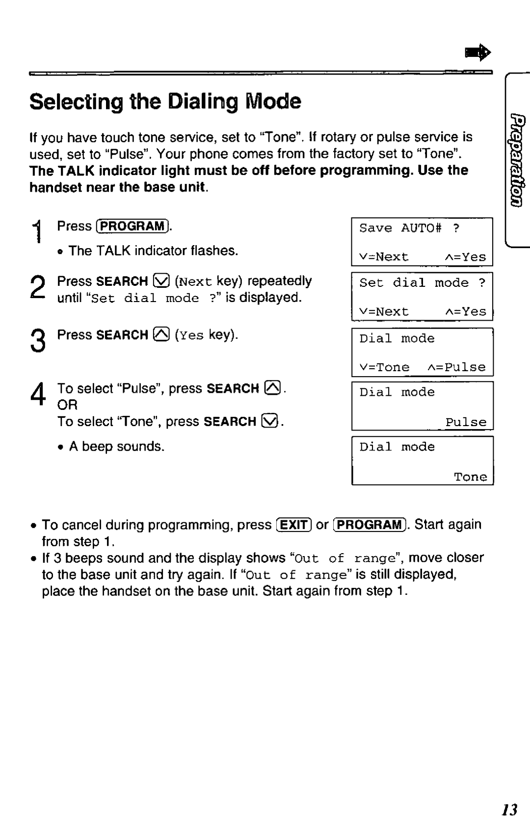 Panasonic KX-TC1850B manual 