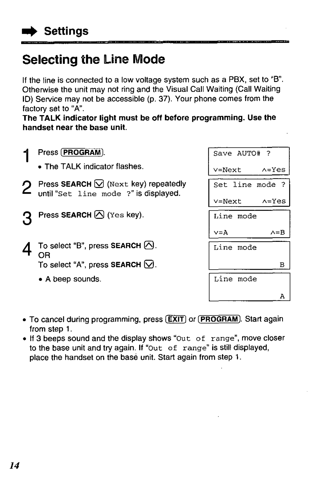 Panasonic KX-TC1850B manual 