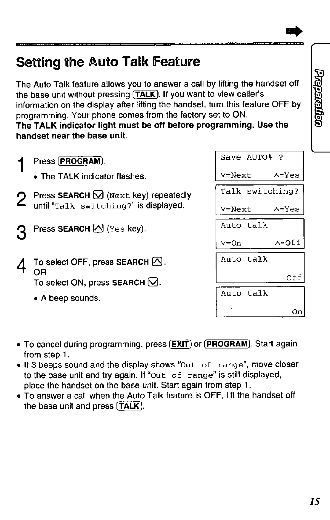 Panasonic KX-TC1850B manual 