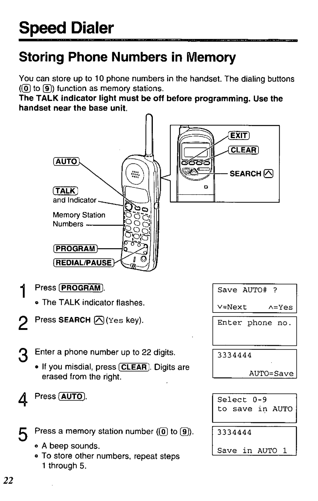 Panasonic KX-TC1850B manual 