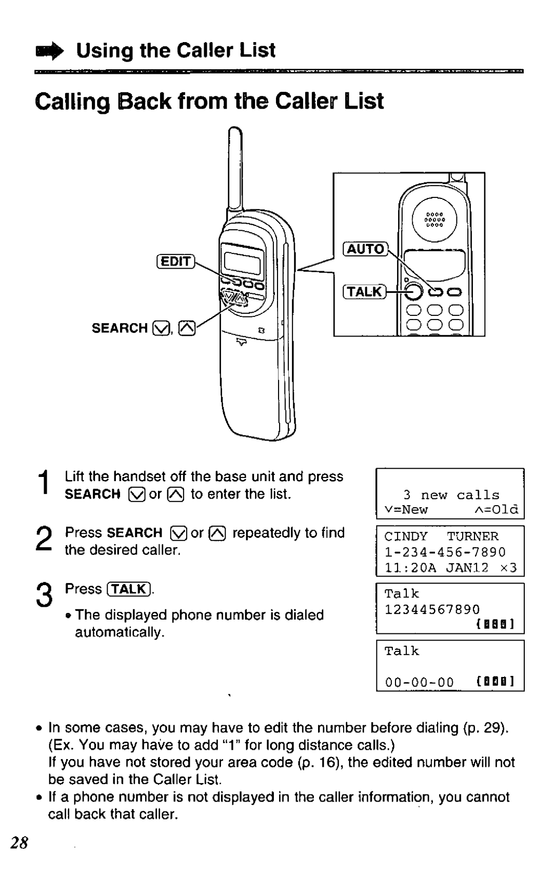 Panasonic KX-TC1850B manual 