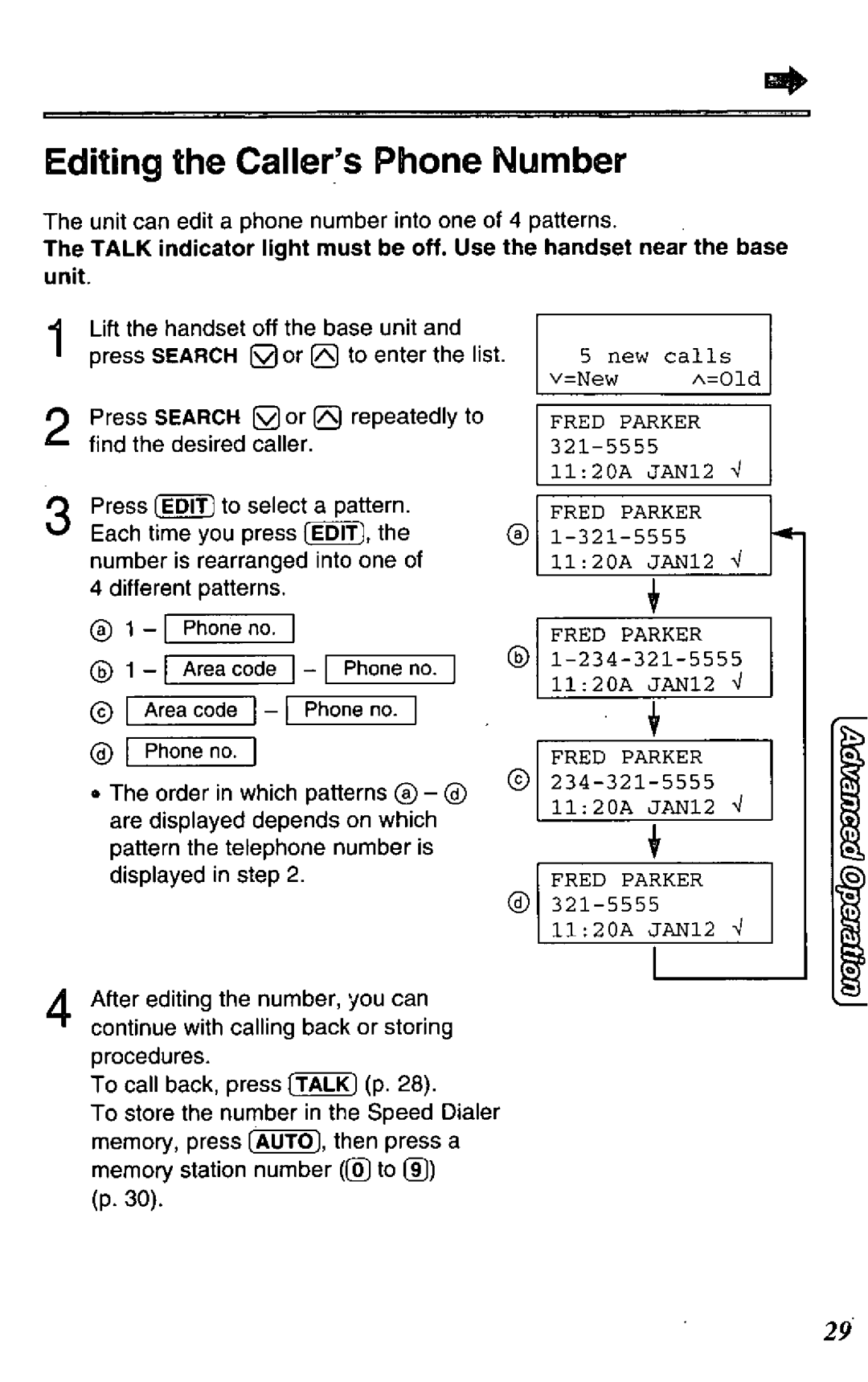 Panasonic KX-TC1850B manual 