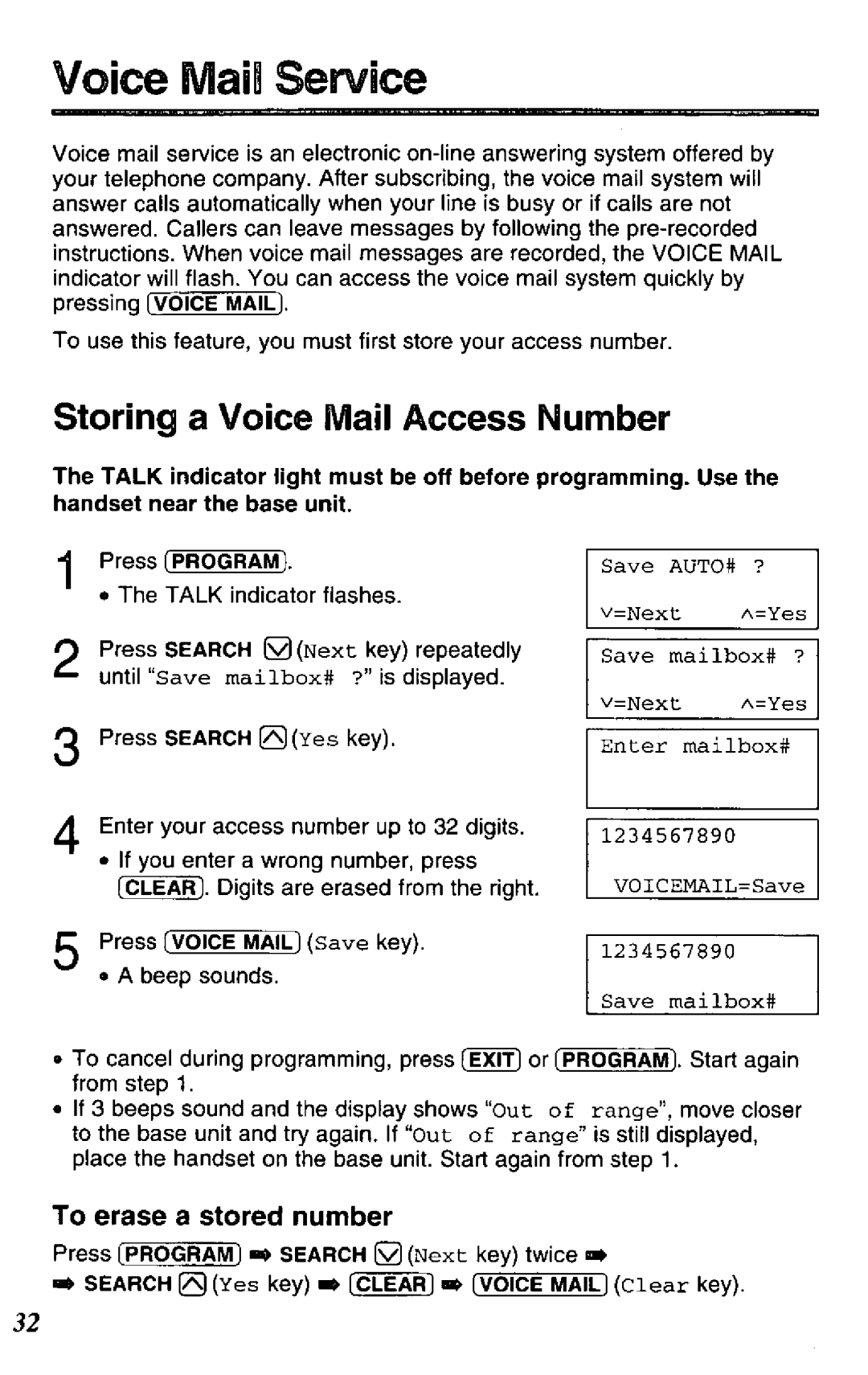 Panasonic KX-TC1850B manual 