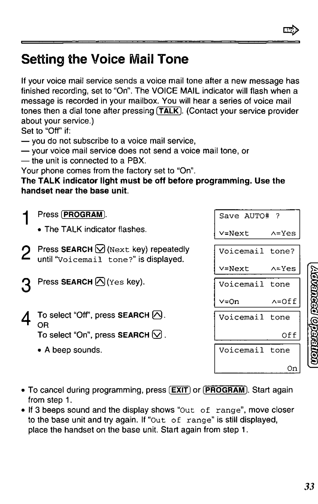 Panasonic KX-TC1850B manual 