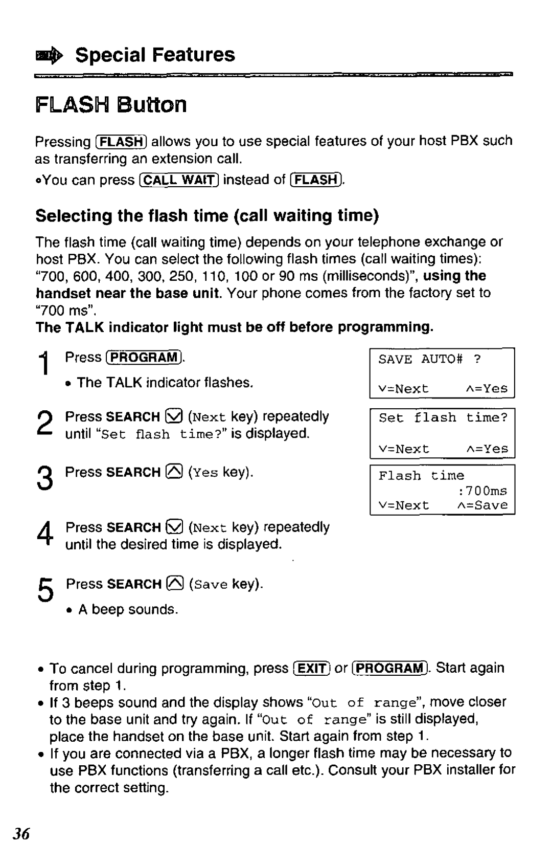 Panasonic KX-TC1850B manual 