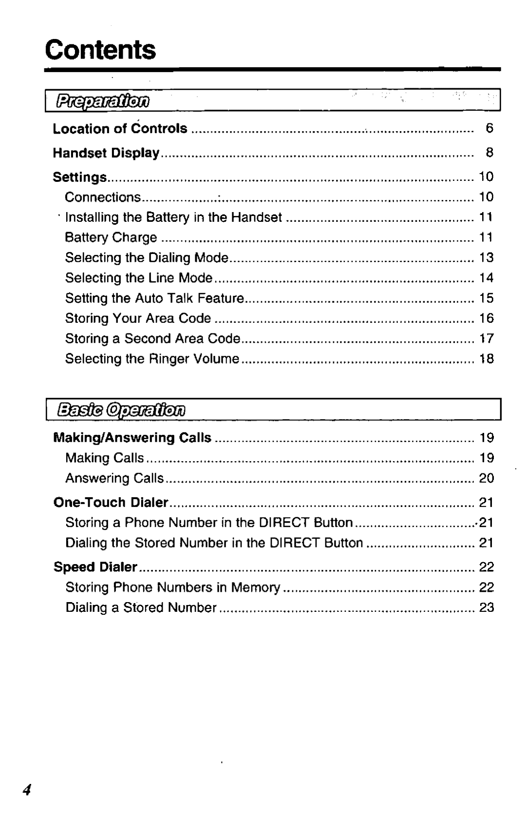 Panasonic KX-TC1850B manual 